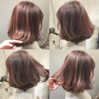 ミディアム sano sayakaのヘアスタイル