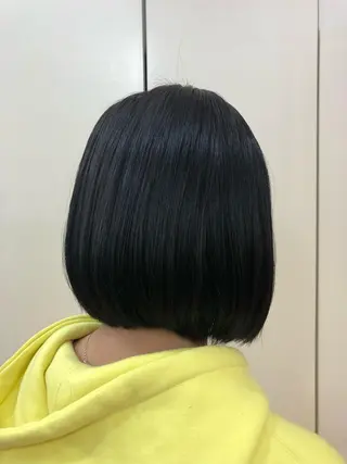 ミディアム カラー 韓国風カット osugiのヘアスタイル