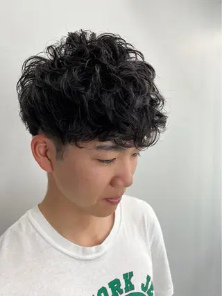 ショート パーマ メンズ 坂本響 メンズカット/パーマのヘアスタイル