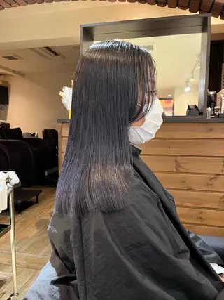 ミディアム カラー 中園康 /カラー/ブリーチのヘアスタイル