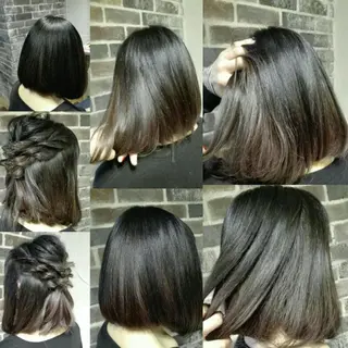 ショート カラー パーマ ヘアアレンジ メンズ キッズ ネイル マツエク・マツパ MEGUMI megumiのヘアスタイル