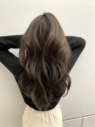 ロング カラー ヘアアレンジ meRK 京都河原町のマツエク・マツパデザイン