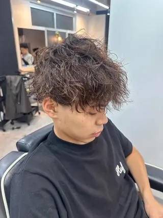 パーマ メンズ 🇺🇸大宮パーマ 波巻き/ツイスパのヘアスタイル