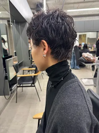 ショート パーマ 🌈前田 潤 /ショート/レイヤーのヘアスタイル