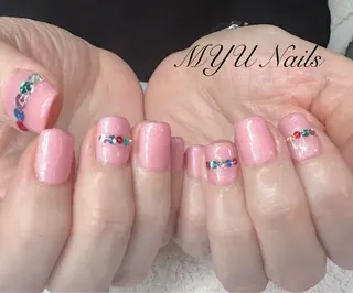 ネイル ニュアンスネイル🌈 MYU Nailsのネイルデザイン