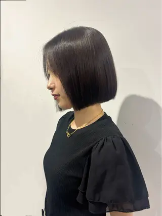 ミディアム はっとり ななせのヘアスタイル