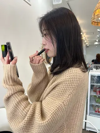 セミロング カラー 🌼sunc HINAMI🌼のヘアスタイル