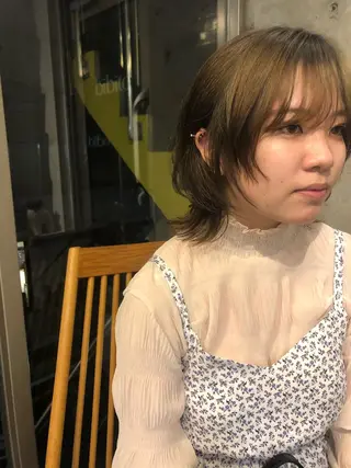 ショート 🌈圧倒的デザイン パーマ　関和希のヘアスタイル