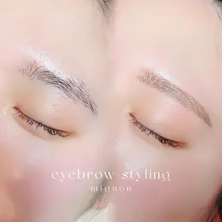 アイブロウ mignon /まつげパーマ・小顔のマツエク・マツパデザイン