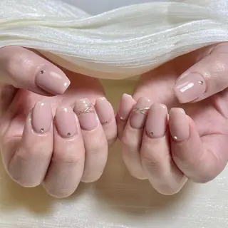 ネイル By moonネイル 🌷ワンホン/韓国風のネイルデザイン