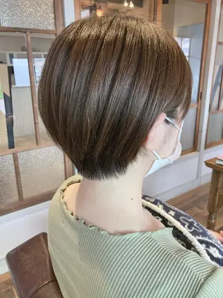 ショート タカツド ユウキのヘアスタイル