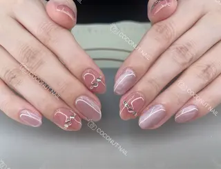 ネイル 神田 ココナッツのネイルデザイン