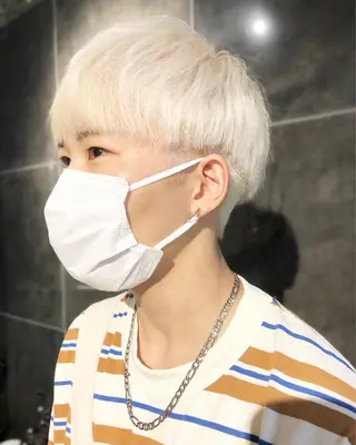 カラー ヘアアレンジ メンズ メンズ特化✂️栗原 侑也のヘアスタイル