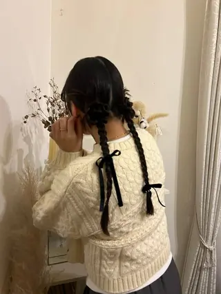 ヘアアレンジ suzu 鈴のヘアスタイル