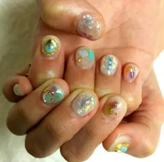 ネイル 河野ちえ (雑誌掲載サロン)のネイルデザイン