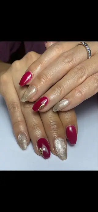 ミディアム shandy nailのネイルデザイン