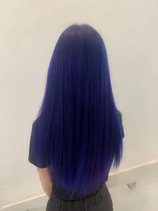 ロング カラー ヘアアレンジ ミドウチ アヤカのヘアスタイル