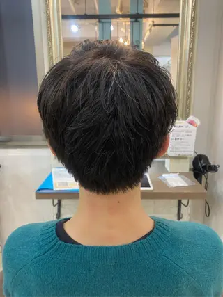 カラー パーマ メンズ kame|レイヤー / 似合わせ顔周りのヘアスタイル