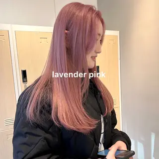 カラー 暖色カラー推し/ トヤエリコのヘアスタイル