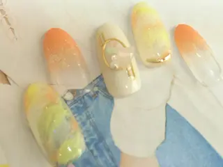 ネイル nail salon macaron のネイルデザイン