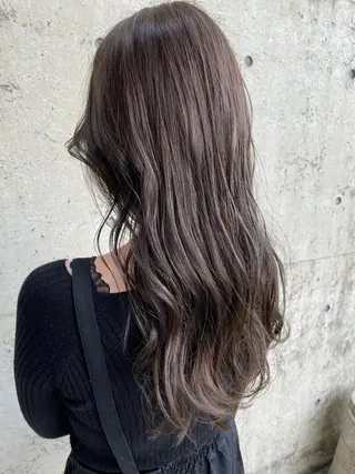 ロング カラー 日高 香織のヘアスタイル