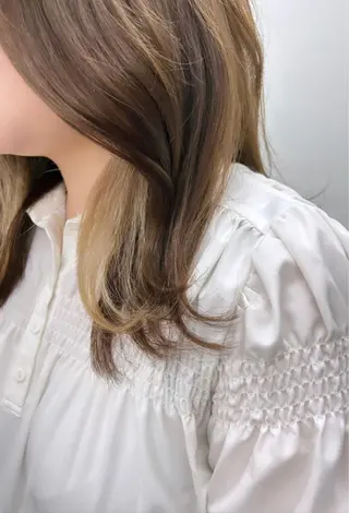 セミロング カラー 💘大人可愛く💘 Natsuki❥❥❥のヘアスタイル