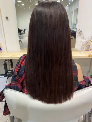 ロング カラー レイヤーカット/ GINJIのヘアスタイル