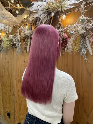 ロング ︎🤎デザインカラー kayanoのヘアスタイル