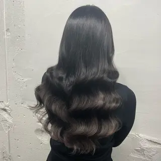 ロング カラー 🧡艶髪ちゅるん髪 🫧🧡YUKI❄️のヘアスタイル