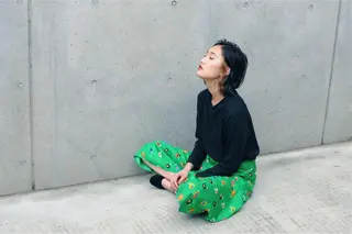 ミディアム カラー ITO YUKIのヘアスタイル