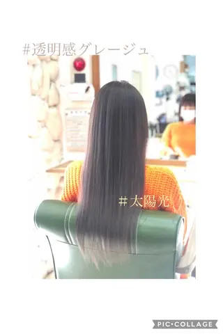 ロング カラー 岩下 葉平(店長)のヘアスタイル