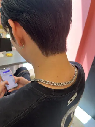 メンズ 大阪韓国メンズ特化 LUNAのヘアスタイル
