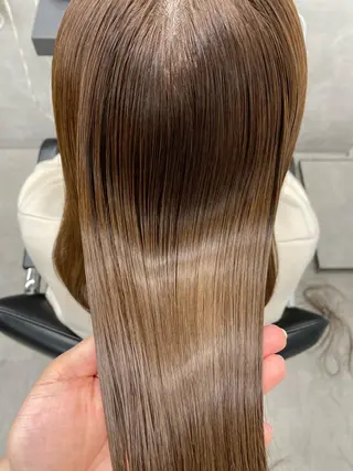 ロング すぐ巻ける縮毛矯正 🍀勝倉　麗のヘアスタイル