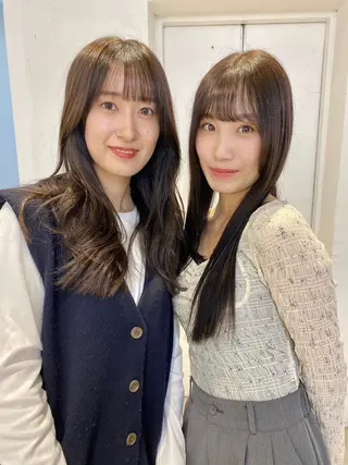 ロング カラー 顔周りカット/透明感 カラー✂️MEIのヘアスタイル