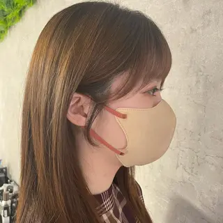 セミロング トレンド韓国レイヤー 🇰🇷のんのヘアスタイル