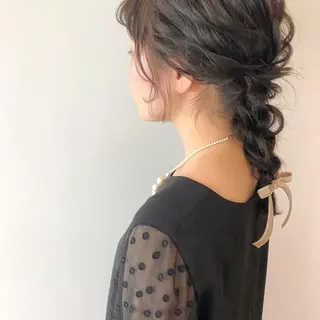 ロング ヘアアレンジ 梅田 千亜希のヘアスタイル