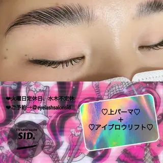 マツエク・マツパ アイブロウ eye lash salon SIDのマツエク・マツパデザイン