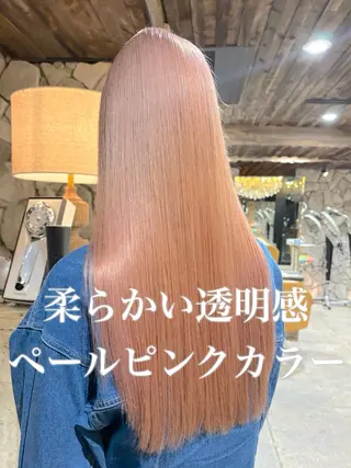 セミロング カラー ヘアアレンジ 名駅/垢抜けカラー/ 髪質改善/リナ♡のヘアスタイル