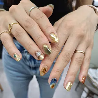 ネイル Nail mood デザイン持ち込みokのネイルデザイン
