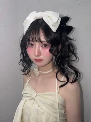 セミロング 🎀 のえか/ハイ トーン/ピンク🤍のヘアスタイル