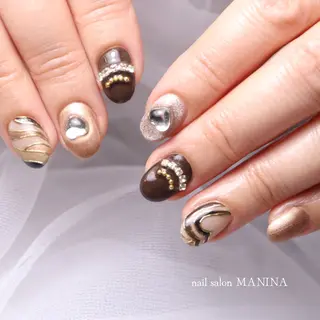 ネイル nailsalon Manina齋藤愛美のネイルデザイン