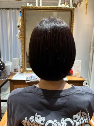 ショート トリコヘアサロン 新井千智のヘアスタイル