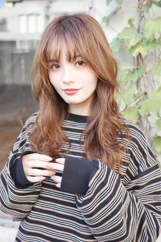 セミロング カラー ✨上品レディーなヘア スタイルへ✨髙木諒也のヘアスタイル