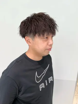 ショート パーマ メンズ SALOWIN大宮 /KYOHEI✂️のヘアスタイル