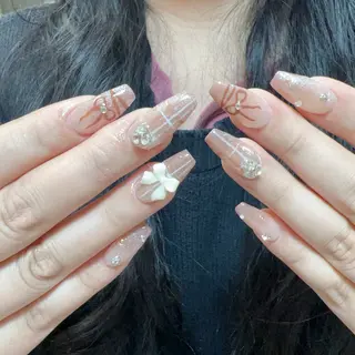 ネイル 🍄Rina🍄 韓国風ネイルのネイルデザイン