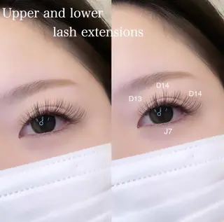 マツエク・マツパ eminy lash 天王寺店のマツエク・マツパデザイン