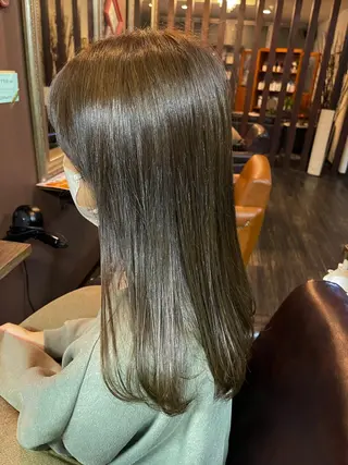 ロング カラー ｼﾉｻﾞｷ ｷﾅのヘアスタイル