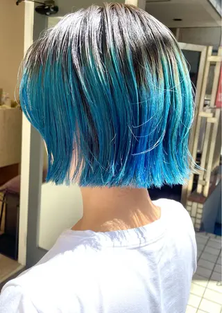 ショート カラーモデル募集中 美容室ハピスのヘアスタイル
