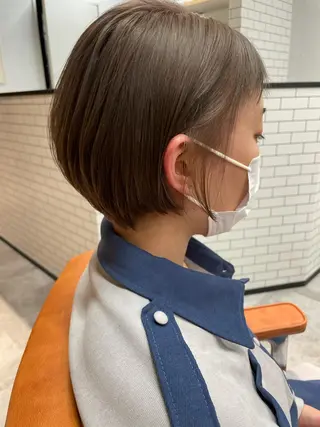ショート 久保田 千尋のヘアスタイル