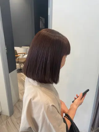 ミディアム 荒木美紅 /熊谷美容室のヘアスタイル